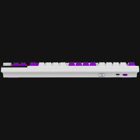LORGAR Gaming Keyboard KBP70TKLW Pro Wireless White EN