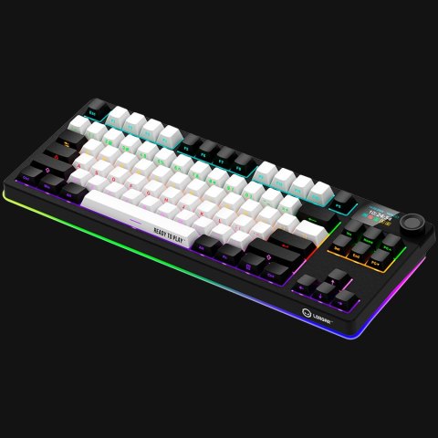 LORGAR Gaming Keyboard KBP70TKLW Pro Wireless Black EN