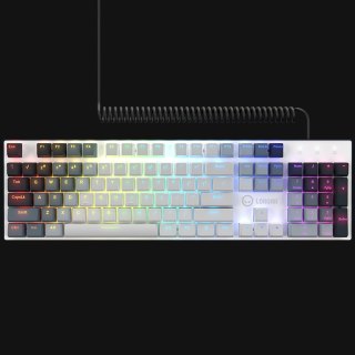 LORGAR Gaming Keyboard Azar 514 Wired White EN