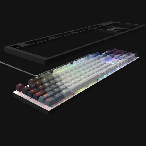 LORGAR Gaming Keyboard Azar 514 Wired White EN