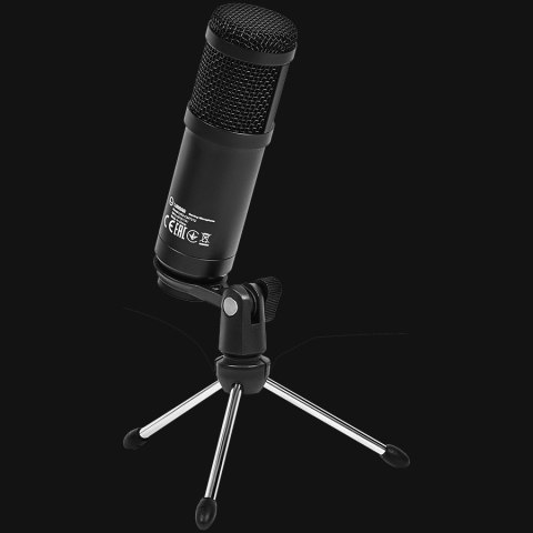 LORGAR Gaming Microphone Soner 313 USB Condenser Black