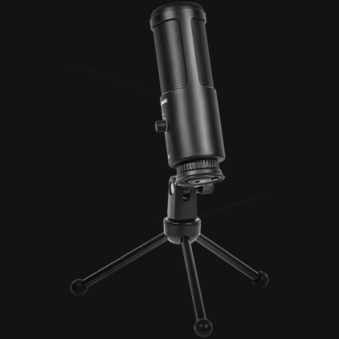 LORGAR Gaming Microphone Voicer 521 USB Condenser Black