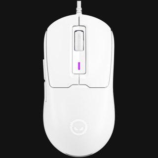 LORGAR Gaming Mouse MSA10 Advanced Wired PixArt 3311 White