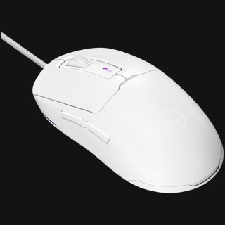 LORGAR Gaming Mouse MSA10 Advanced Wired PixArt 3311 White