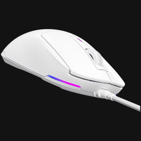 LORGAR Gaming Mouse MSA10 Advanced Wired PixArt 3311 White
