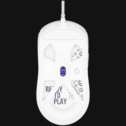 LORGAR Gaming Mouse MSA10 Advanced Wired PixArt 3311 White