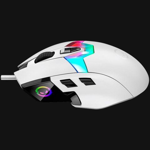 LORGAR Gaming Mouse MSP80 Pro Wired PixArt 3395 8K White
