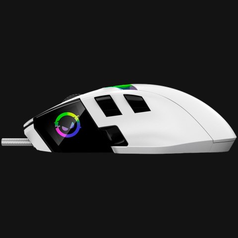 LORGAR Gaming Mouse MSP80 Pro Wired PixArt 3395 8K White