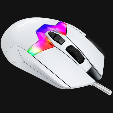 LORGAR Gaming Mouse MSP80 Pro Wired PixArt 3395 8K White