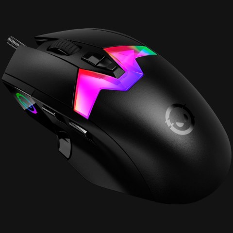 LORGAR Gaming Mouse MSP80 Pro Wired PixArt 3395 8K Black