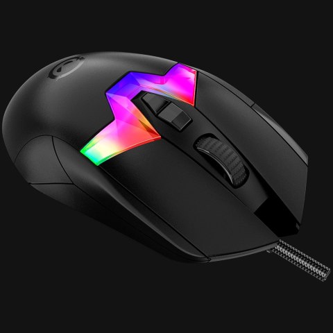 LORGAR Gaming Mouse MSP80 Pro Wired PixArt 3395 8K Black