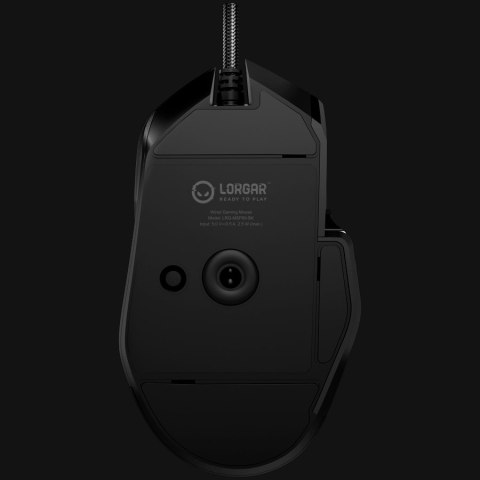 LORGAR Gaming Mouse MSP80 Pro Wired PixArt 3395 8K Black