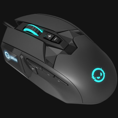 LORGAR Gaming Mouse Stricter 579 Wired PixArt 3336 RGB Black