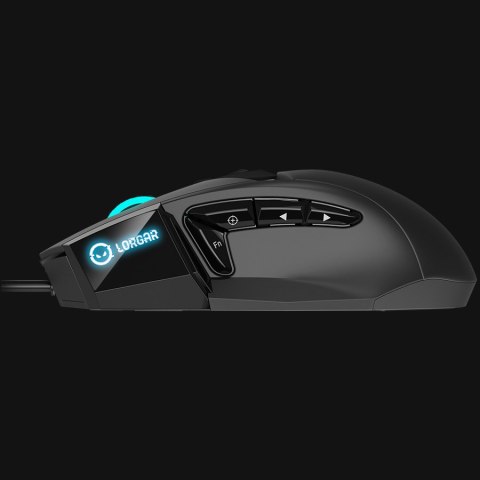 LORGAR Gaming Mouse Stricter 579 Wired PixArt 3336 RGB Black