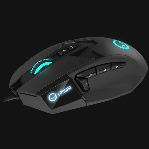LORGAR Gaming Mouse Stricter 579 Wired PixArt 3336 RGB Black