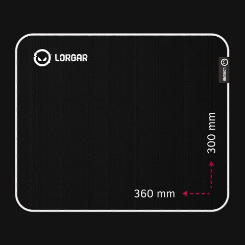 LORGAR Gaming Mouse Pad Legacer 753 Ultra Glide