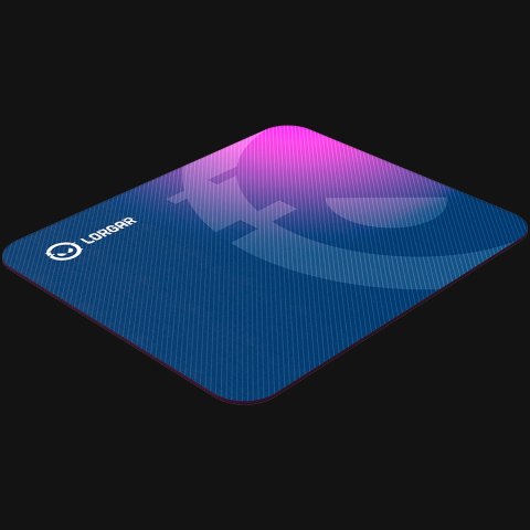 LORGAR Gaming Mouse Pad Main 133 Speed Purple