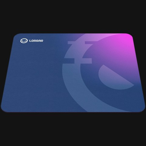 LORGAR Gaming Mouse Pad Main 135 Speed Purple