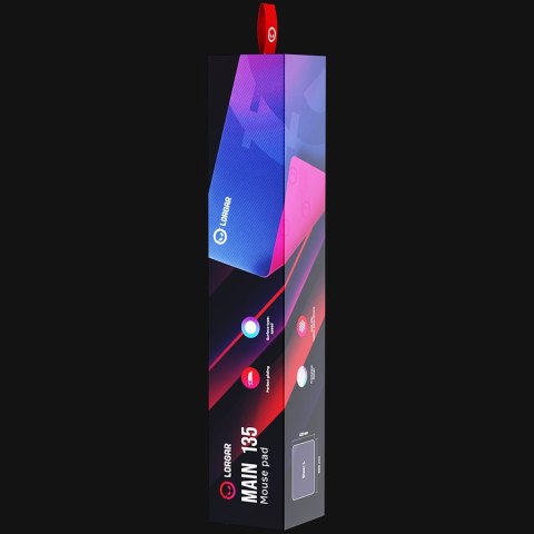 LORGAR Gaming Mouse Pad Main 135 Speed Purple