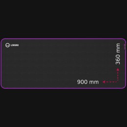 LORGAR Gaming Mouse Pad Main 319 Speed Black/Purple