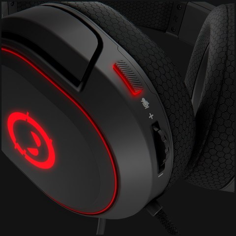 LORGAR Gaming Headset Kaya 460 USB RGB Black