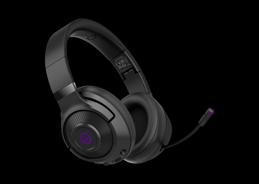 LORGAR Noah 702 gaming headset with a retractable microphone