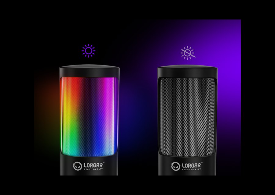 LORGAR SMP40 Pro gaming microphone in the RGB and non-RGB versions
