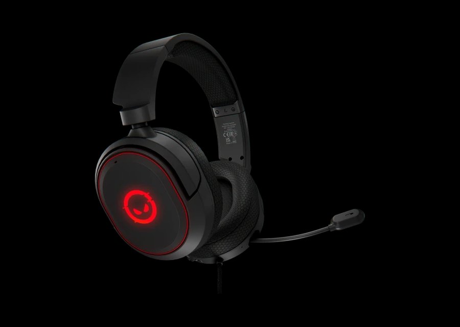 LORGAR Pro Kaya 460 gaming headset with a boom microphone
