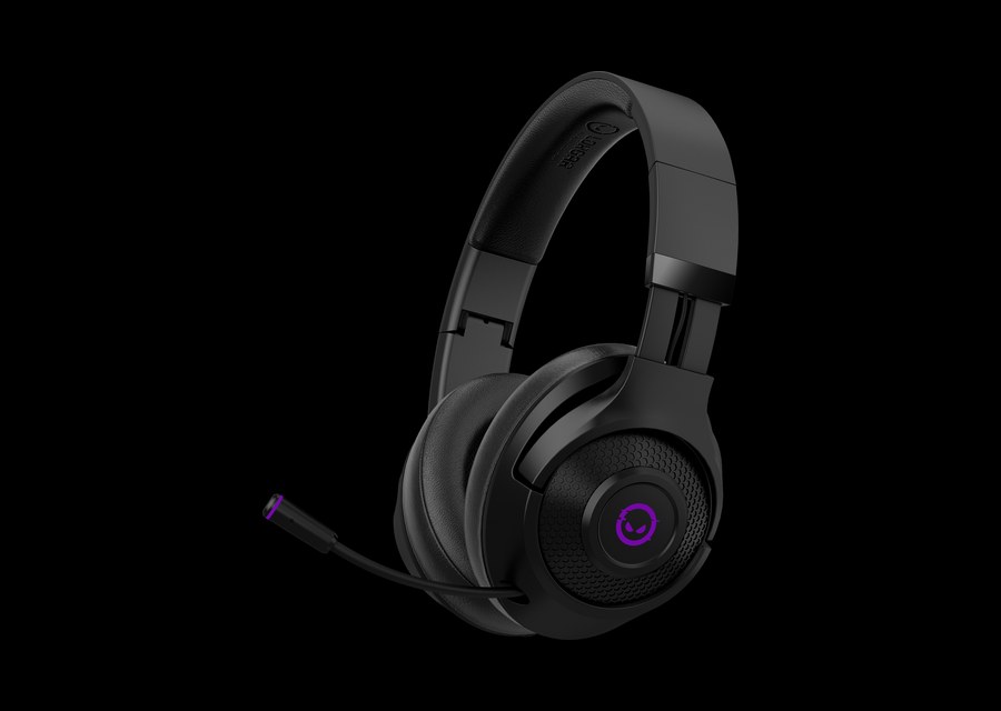 LORGAR gaming headset with a retractable microphone